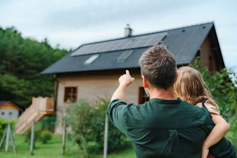 Photovoltaik auf Einfamilienhaus Dach