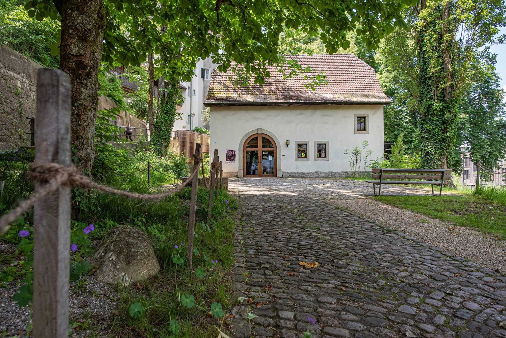 Aussenansicht an Mühle nach Umbau