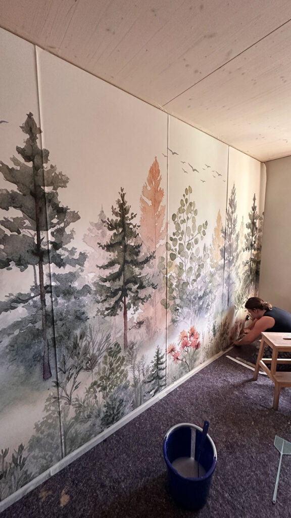 Zimmer gestalten mit Tapeten