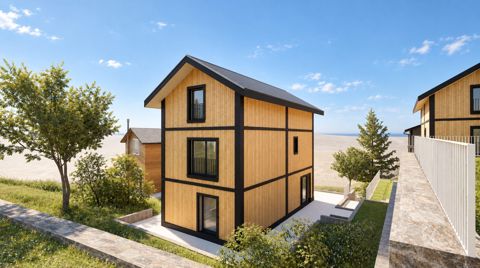 mondhaus fiesch einfamilienhaus ansicht